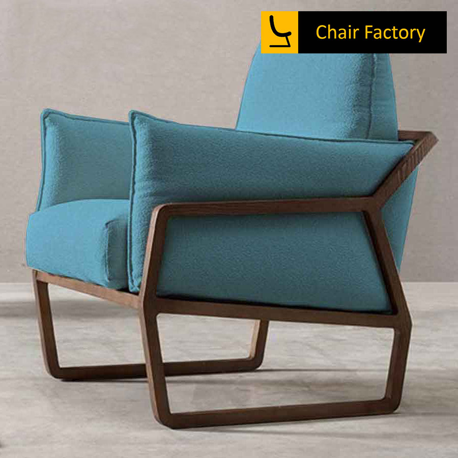 HERTO Blue WITH ARMS CHAIR